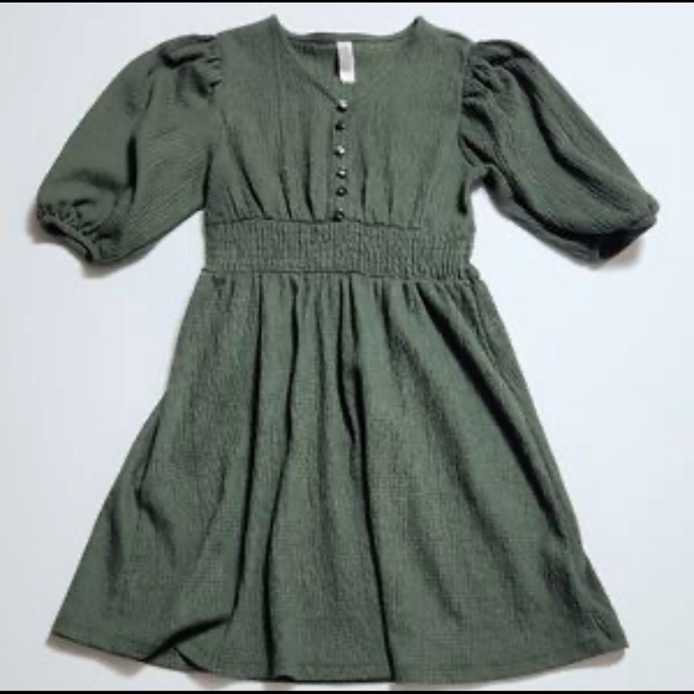 Francesca’s Green Dress